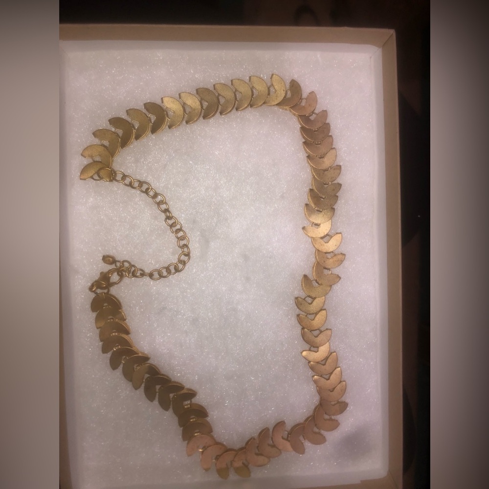 Gold plated necklace from Noonday Collection